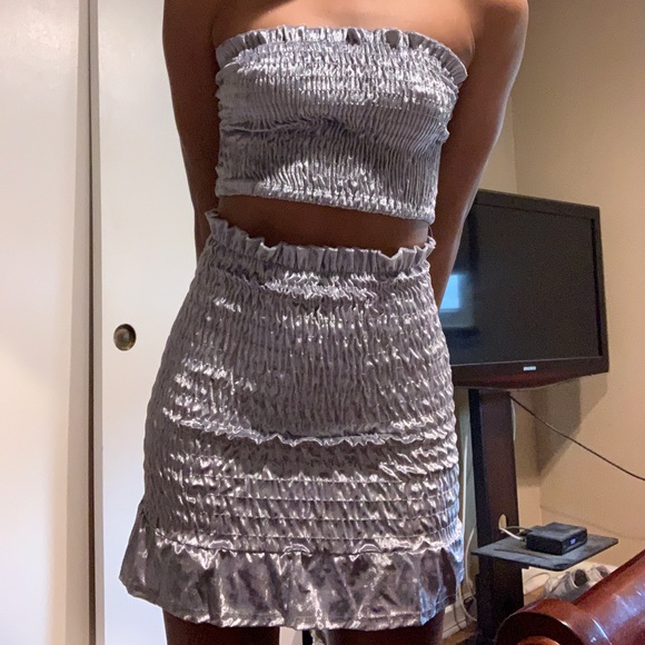 fashion nova smock skirt set - Picture 2 of 2